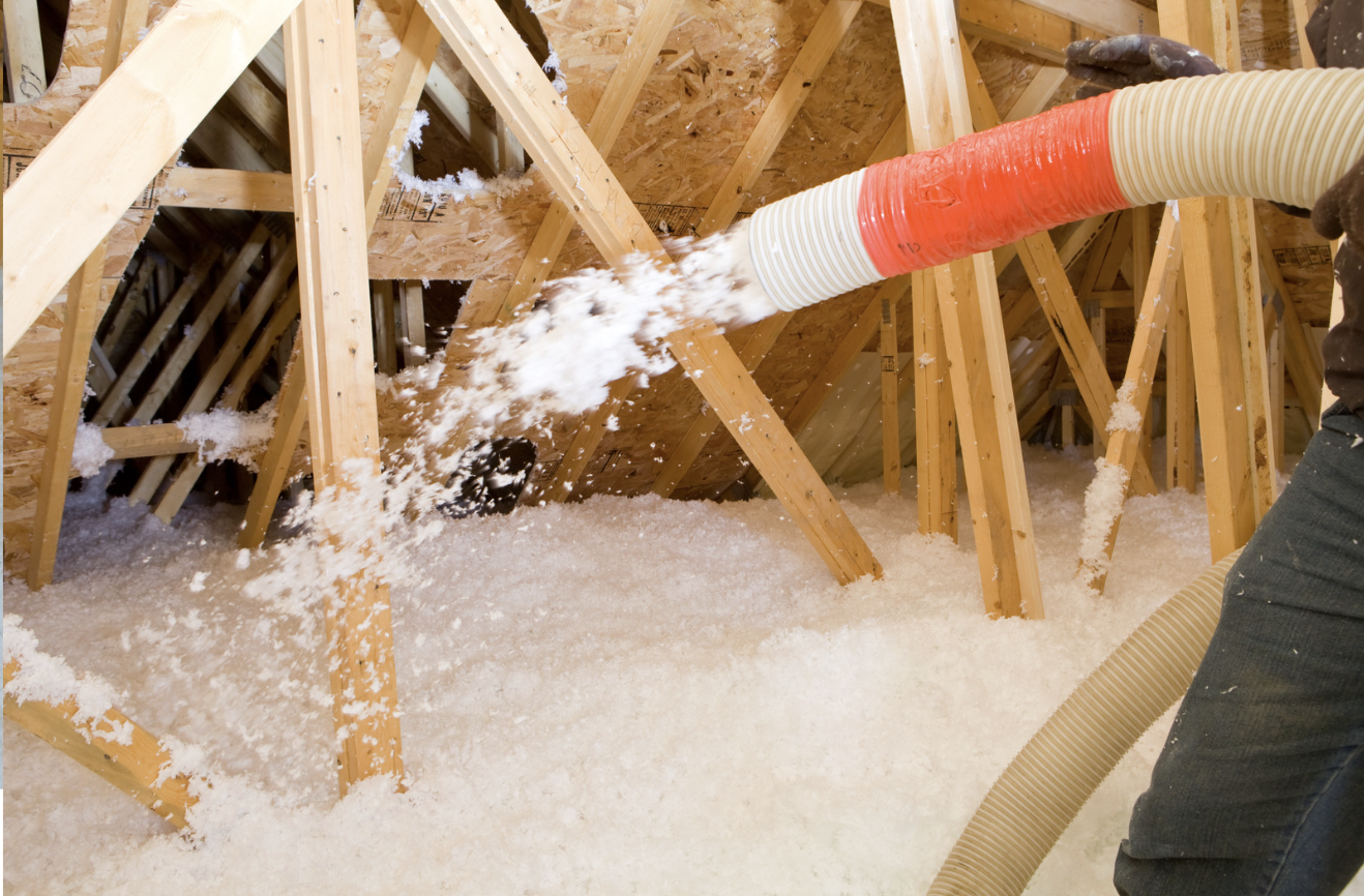 Blown-In Insulation 2