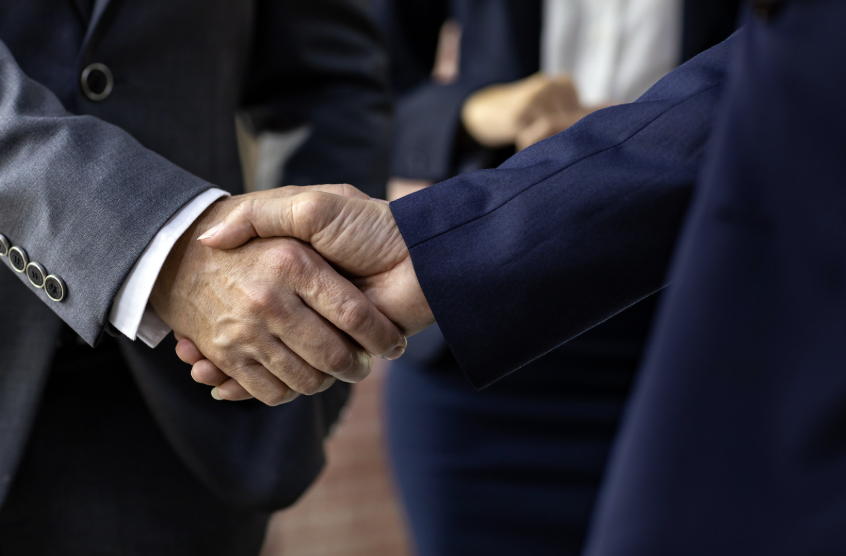 Business Partners Shaking hands